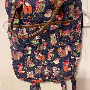 Monsoon Colorful Forest Friends Kids Backpack